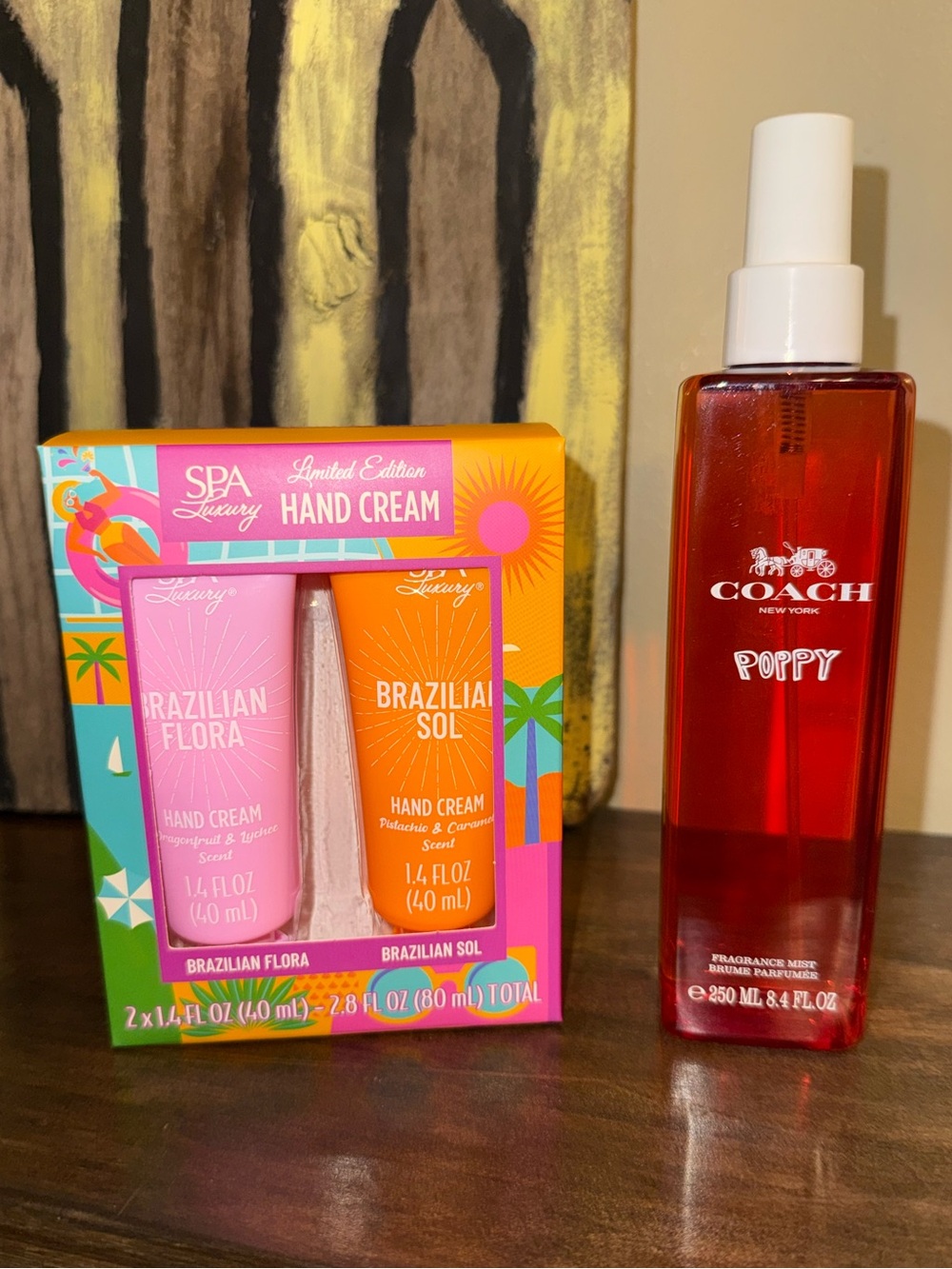 Coach Poppy Fragrance + Brazilian Hand Creams